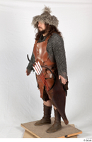  Photos Medivel Archer in leather amor 1 Medieval Archer a poses arrow bow whole body 0001.jpg